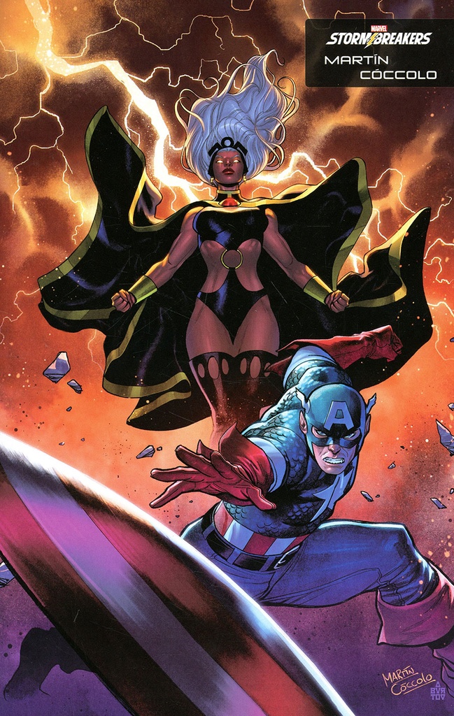 Captain America #14 (Martin Coccolo Stormbreakers Variant)