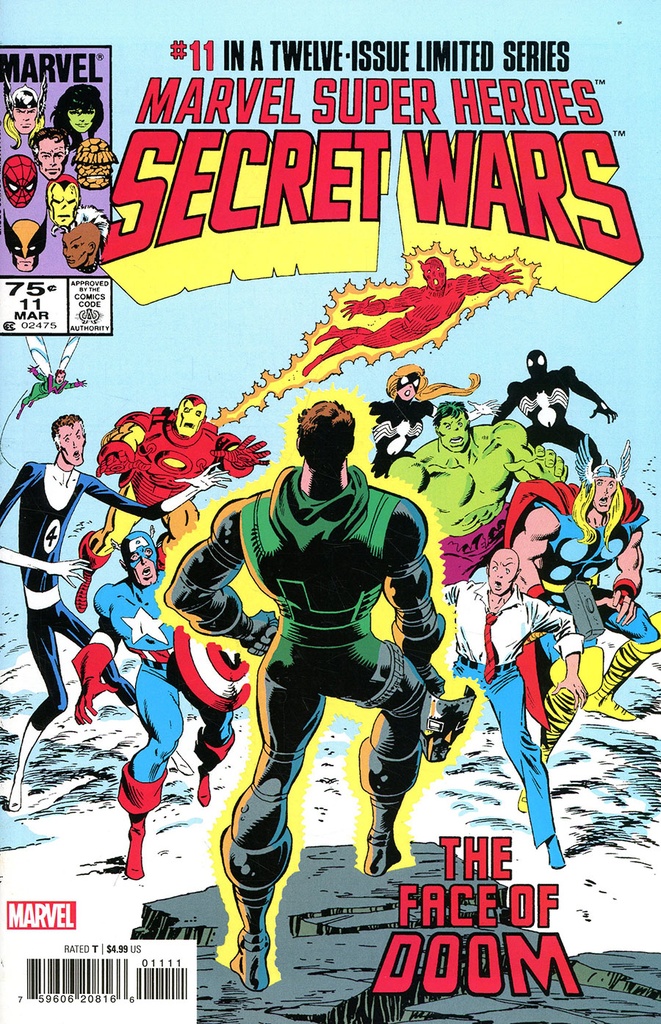 Marvel Super-Heroes Secret Wars #11 (Facsimile Edition Foil Variant)