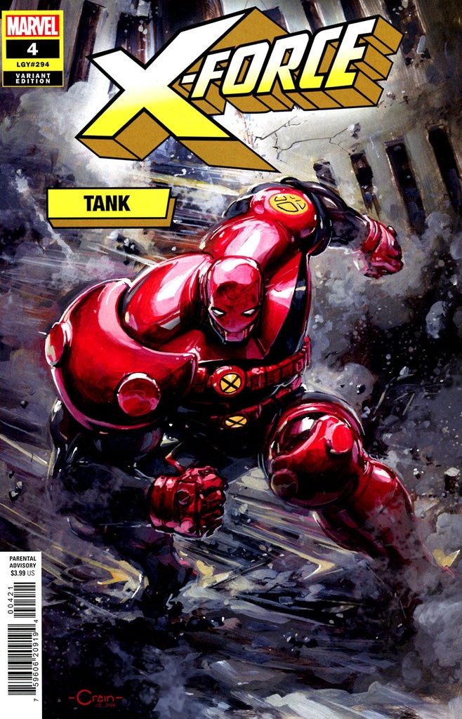 X-Force #4 (Clayton Crain Tank Variant)