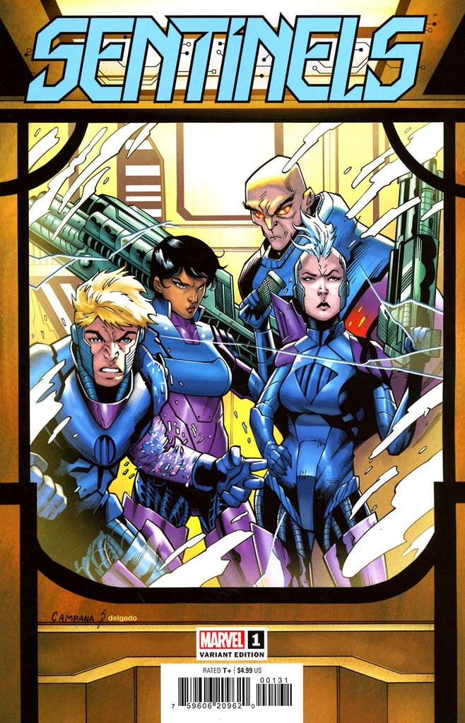 Sentinels #1 of 5 (Chris Campana Windowshades Variant)