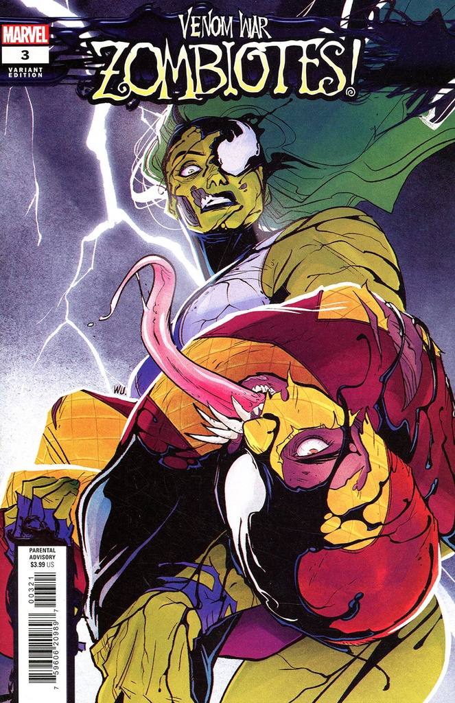 Venom War: Zombiotes #3 of 3 (Annie Wu Variant)
