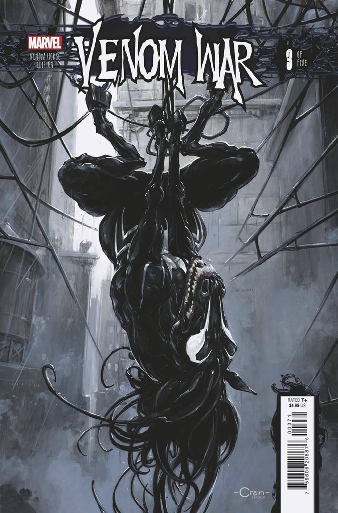 Venom War #3 (Clayton Crain Venom Horse Variant)