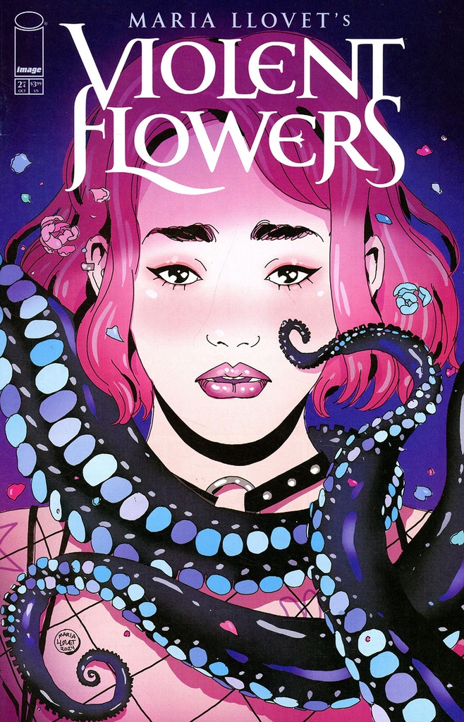 Maria Llovet's Violent Flowers #2 of 4 (Cover B Maria Llovet)