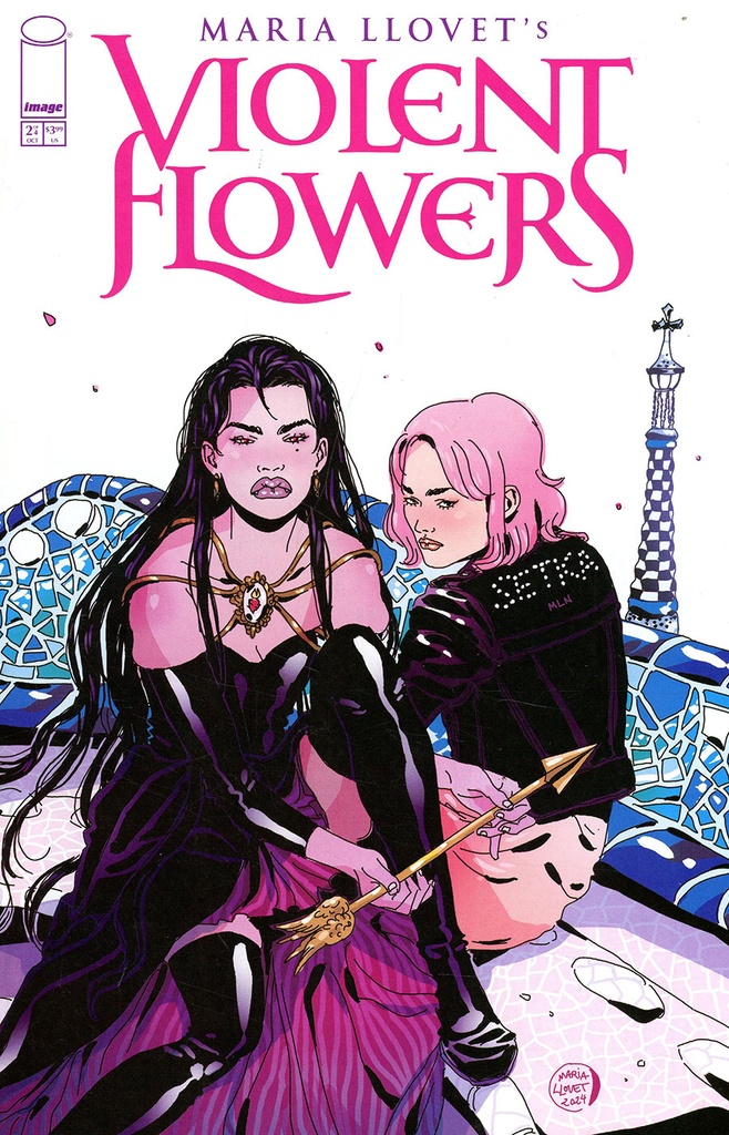Maria Llovet's Violent Flowers #2 of 4 (Cover A Maria Llovet)
