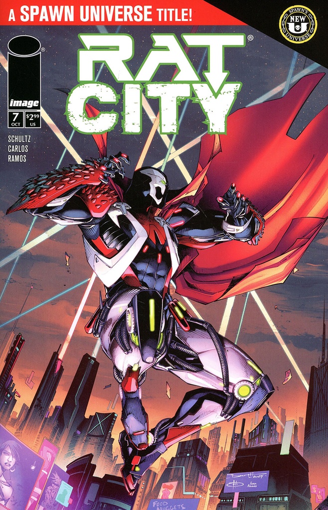 Rat City #7 (Cover A Brett Booth)