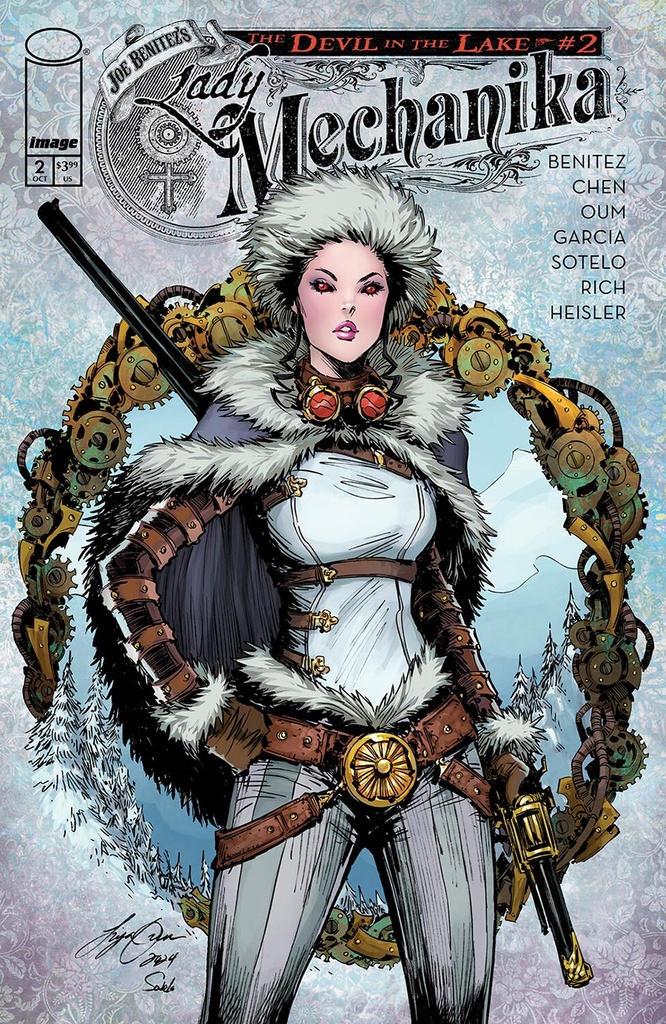 Lady Mechanika: The Devil in the Lake #2 of 4 (Cover B Siya Oum)