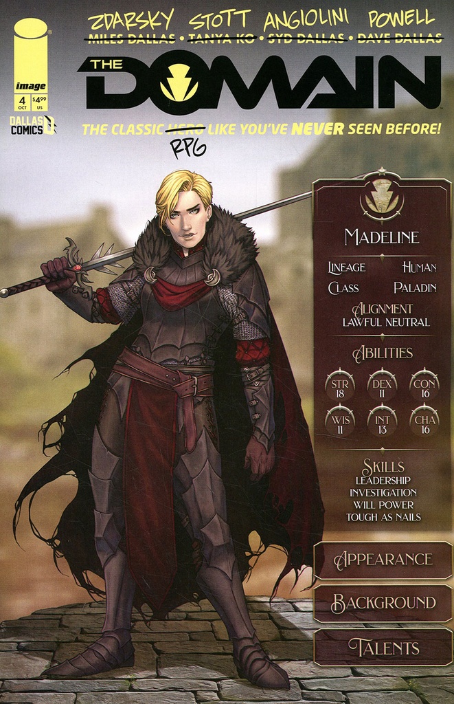The Domain #4 of 5 (Cover B Eren Angiolini)