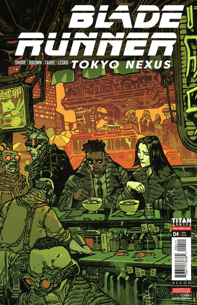 Blade Runner: Tokyo Nexus #4 of 4 (Cover A Jakub Rebelka)