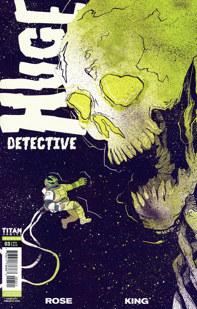 Huge Detective #3 of 5 (Cover B Magenta King)