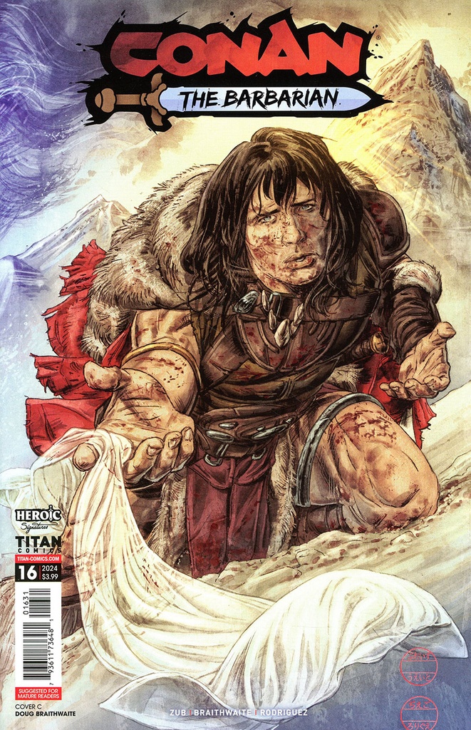 Conan the Barbarian #16 (Cover C Doug Braithwaite)