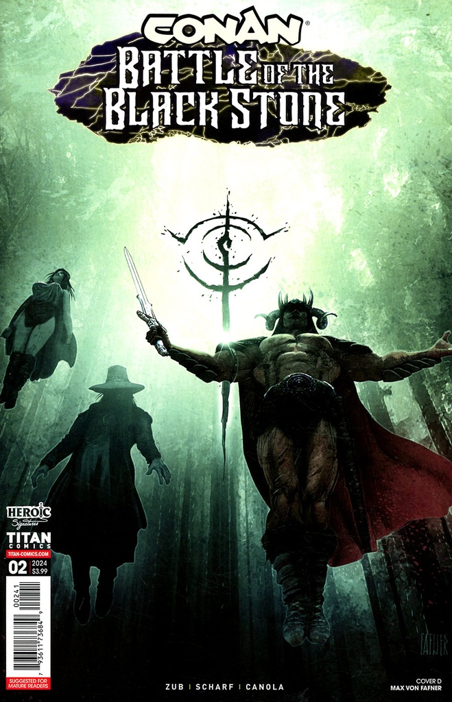 Conan the Barbarian: Battle of the Black Stone #2 (Cover D Max Von Fafner)