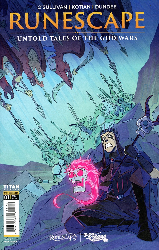 RuneScape: Untold Tales of the God Wars #1 (Cover E Alex Moore)