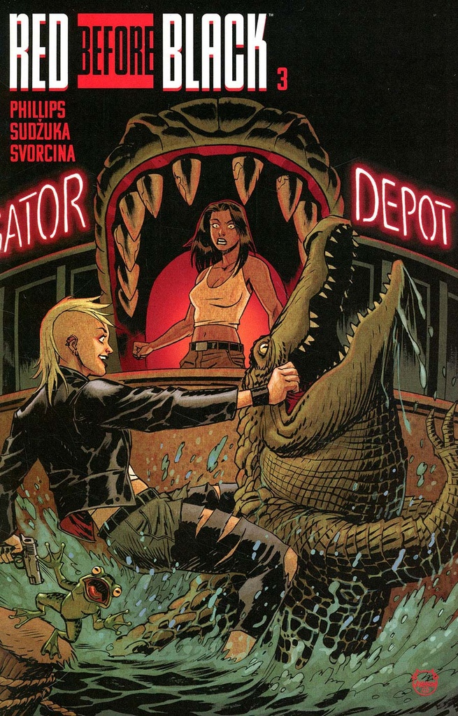 Red Before Black #3 of 6 (Cover B Dave Johnson)
