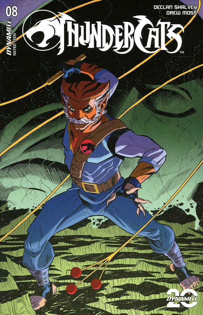 Thundercats #8 (Cover T Drew Moss Tygra Variant)