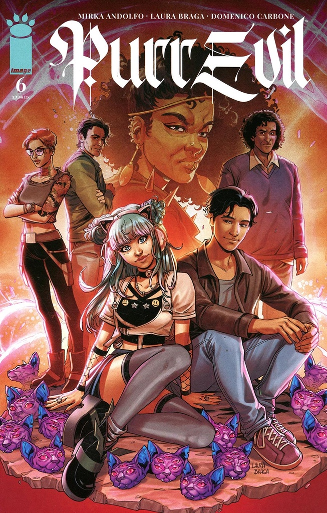 Purr Evil #6 of 6 (Cover A Laura Braga)