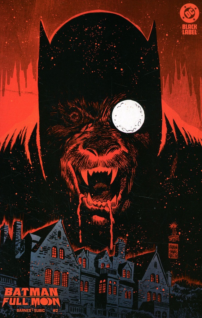 Batman: Full Moon #2 of 4 (Cover B Francesco Francavilla Card Stock Variant)