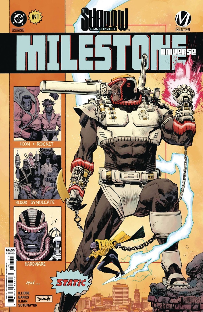Milestone Universe: The Shadow Cabinet #1 of 4 (Cover C Sean Gordon Murphy Card Stock Variant)