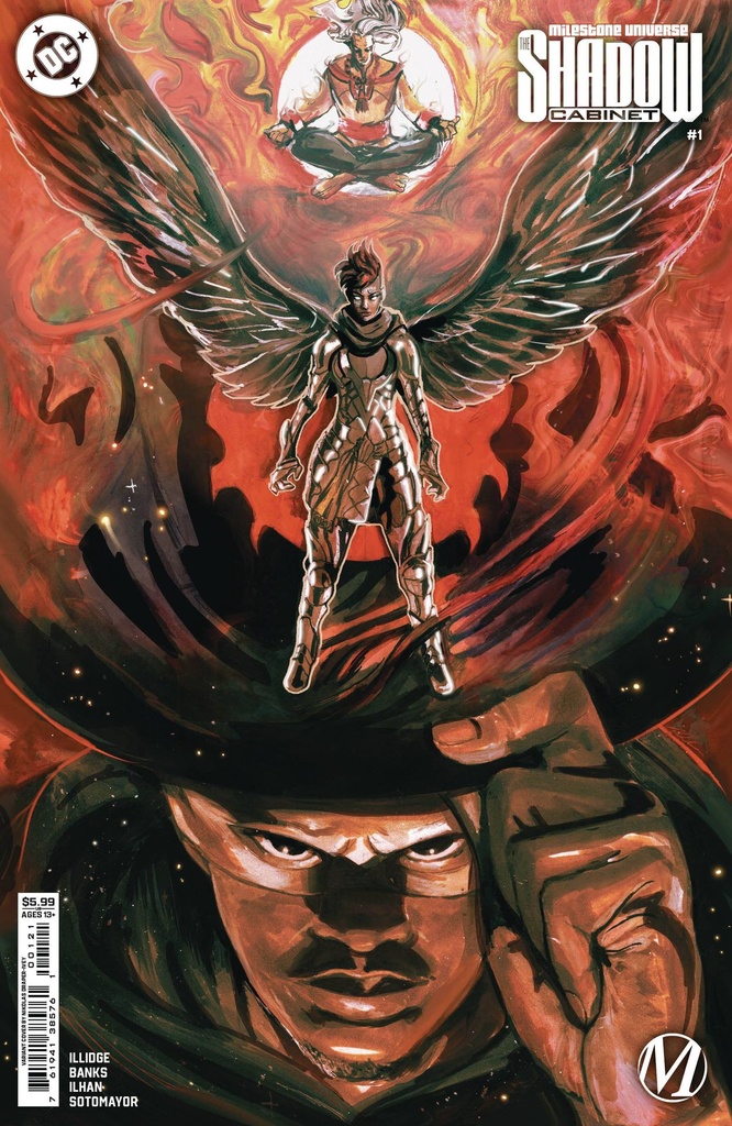 Milestone Universe: The Shadow Cabinet #1 of 4 (Cover B Nikolas Draper-Ivey Card Stock Variant)