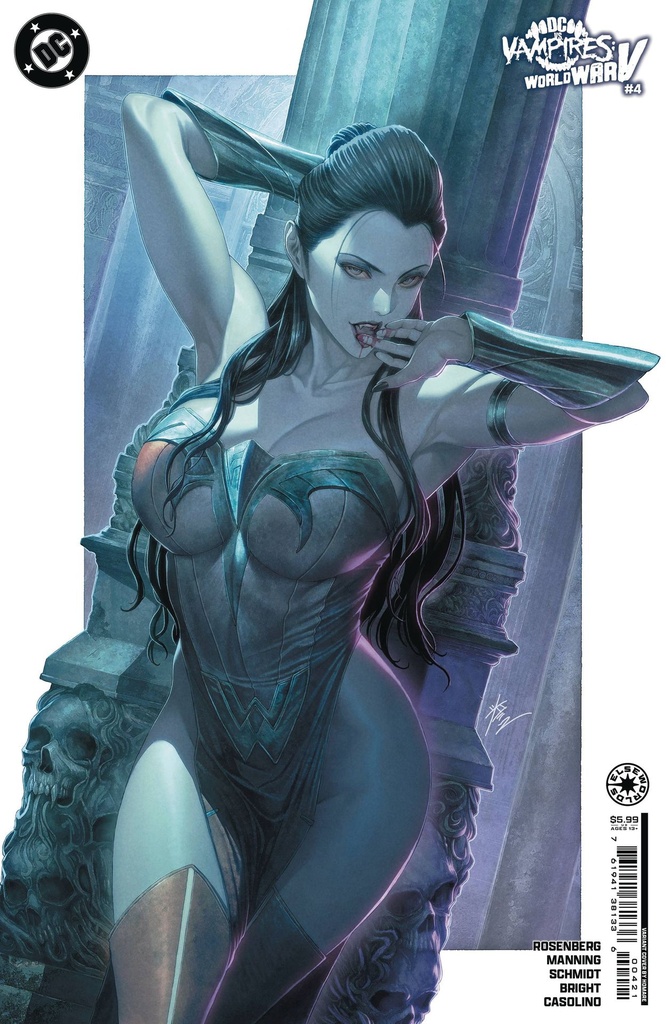 DC vs. Vampires: World War V #4 of 12 (Cover B Homare Card Stock Variant)
