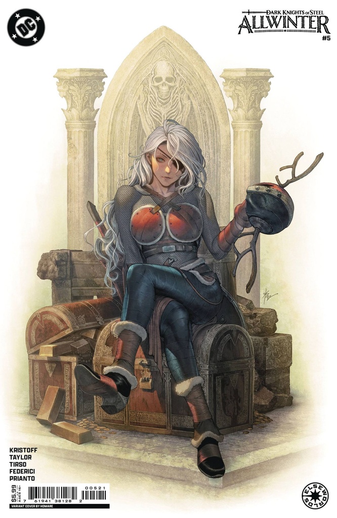 Dark Knights of Steel: Allwinter #5 of 6 (Cover B Homare Card Stock Variant)