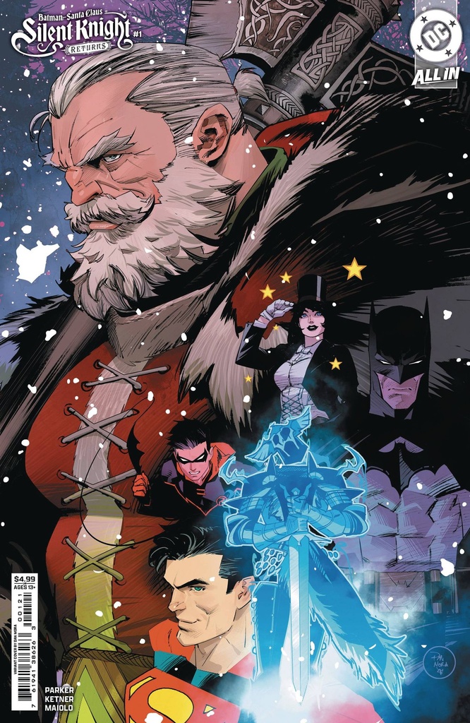 Batman/Santa Claus: Silent Knight Returns #1 of 5 (Cover B Dan Mora Card Stock Variant)