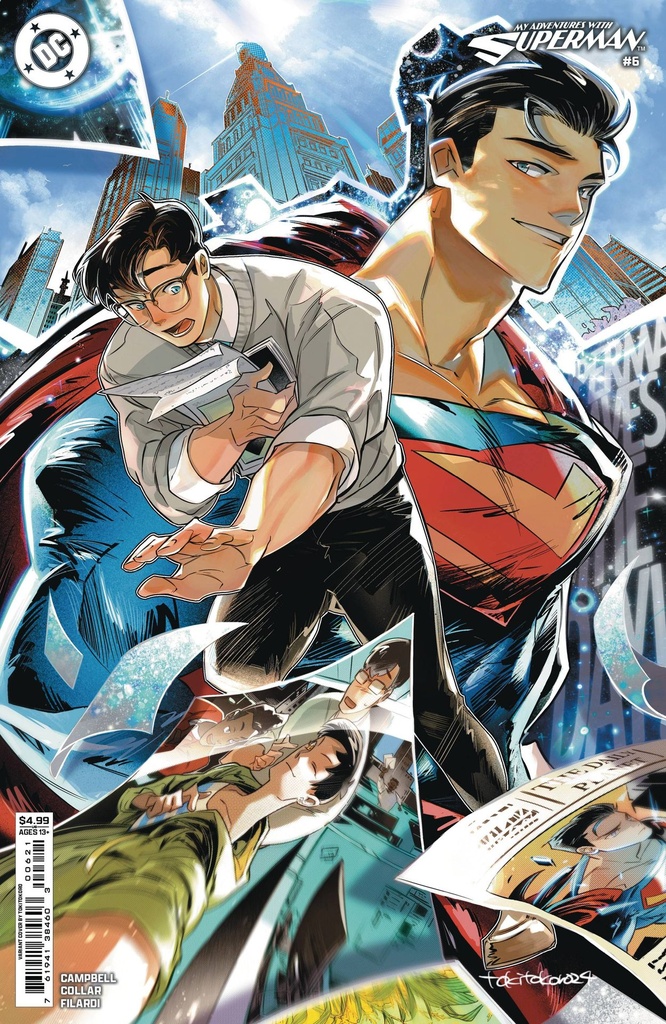 My Adventures with Superman #6 of 6 (Cover B Tokitokoro Card Stock Variant)