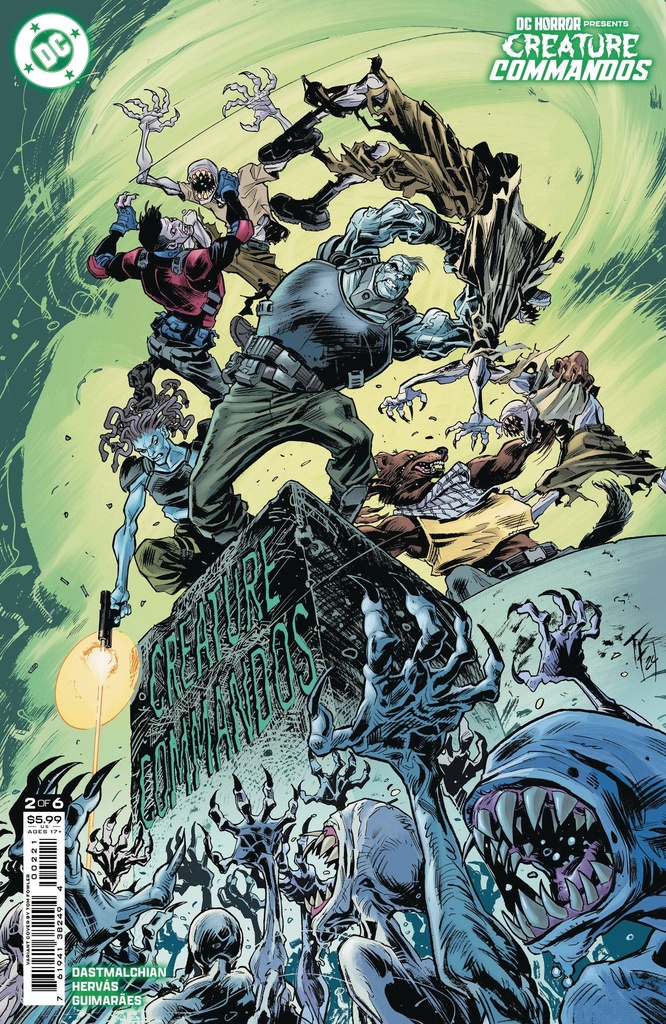 DC Horror Presents: Creature Commandos #2 of 6 (Cover B Tom Fowler Card Stock Variant)