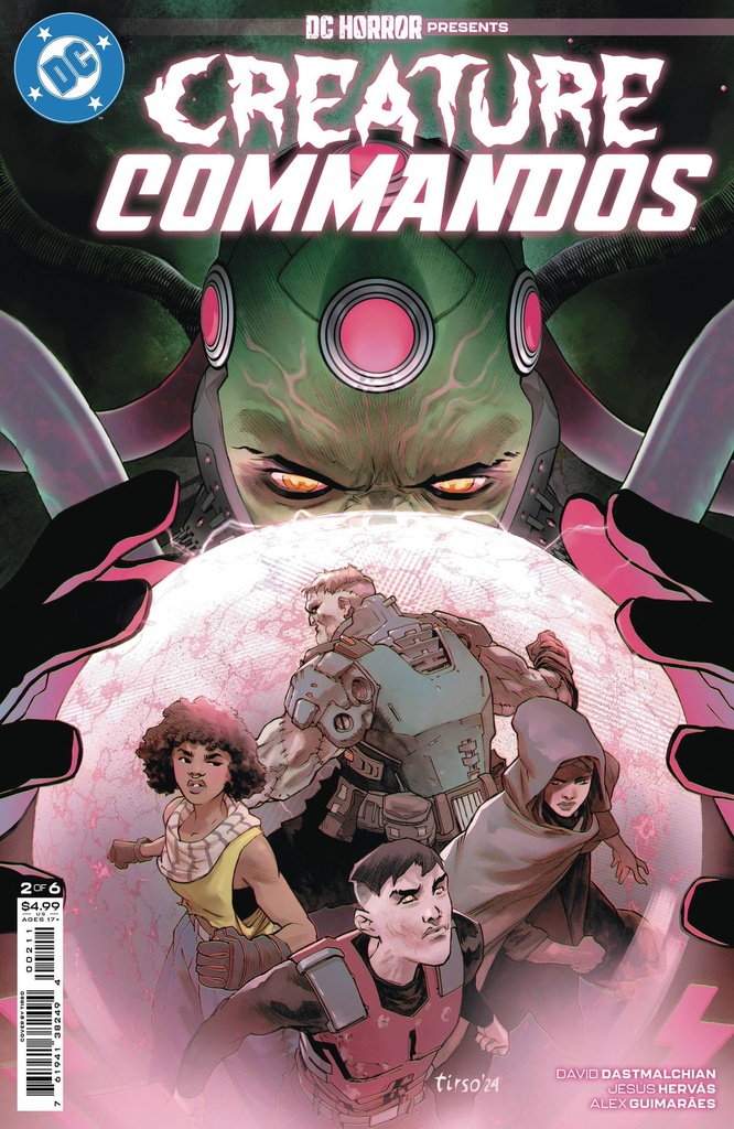DC Horror Presents: Creature Commandos #2 of 6 (Cover A Tirso)