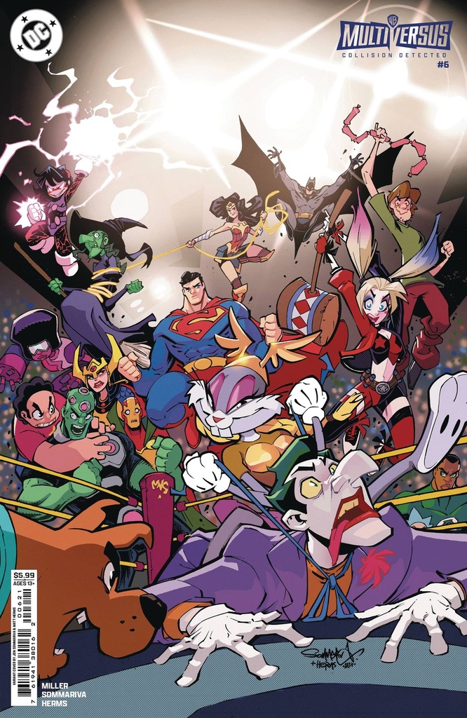 Multiversus: Collision Detected #6 of 6 (Cover B Jon Sommariva Card Stock Variant)