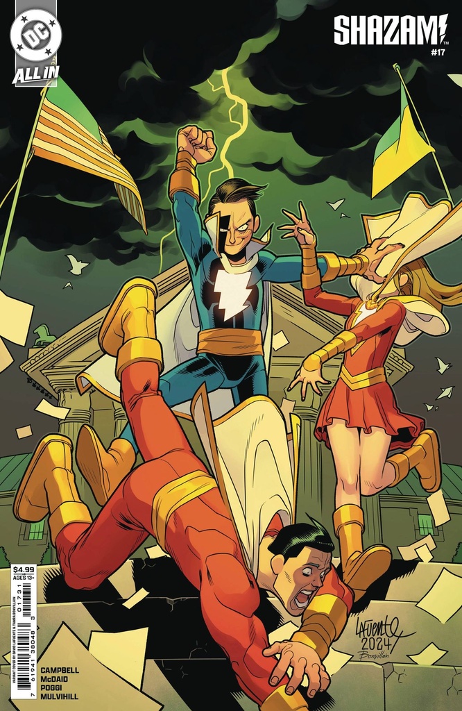 Shazam #17 (Cover C David Lafuente Card Stock Variant)