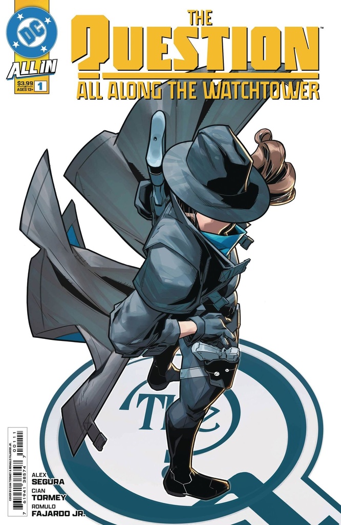 The Question: All Along the Watchtower #1 of 6 (Cover A Cian Tormey)
