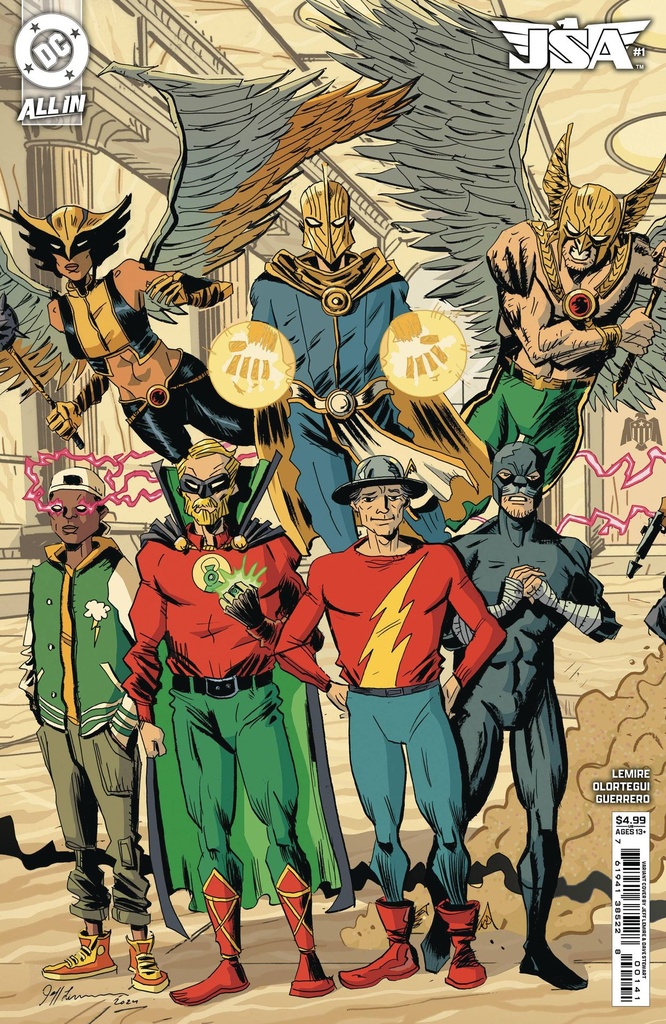 JSA #1 (Cover D Jeff Lemire Card Stock Variant)
