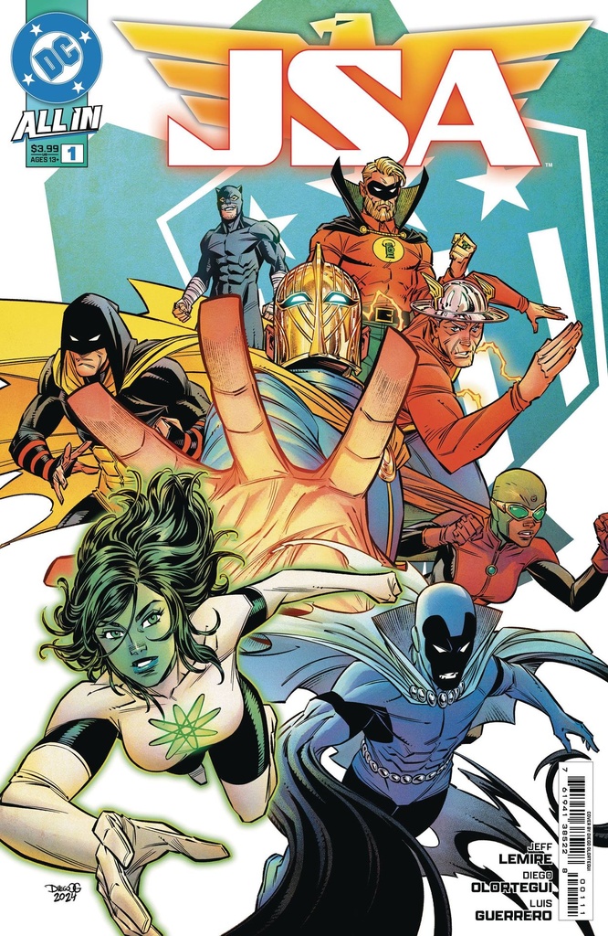 JSA #1 (Cover A Diego Olortegui)