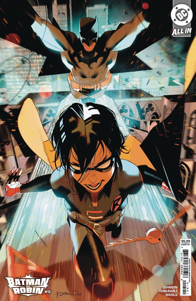 Batman and Robin #15 (Cover B Simone Di Meo Card Stock Variant)