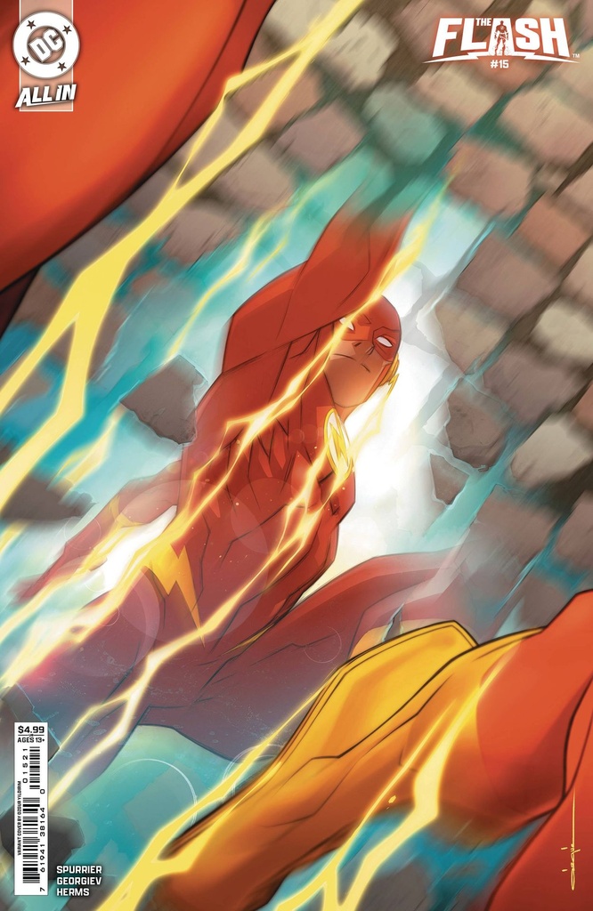 The Flash #15 (Cover B Ozgur Yildirim Card Stock Variant)