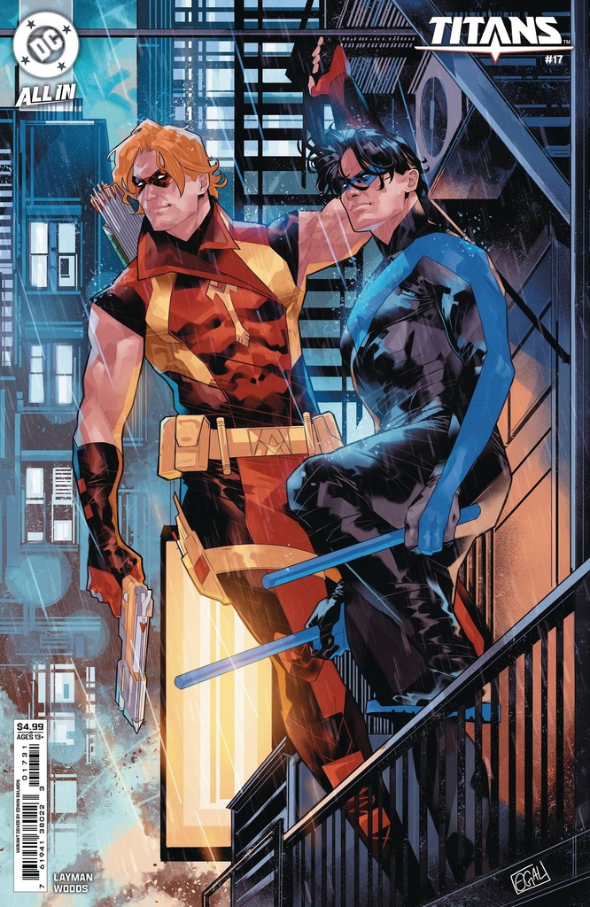 Titans #17 (Cover C Edwin Galmon Card Stock Variant)