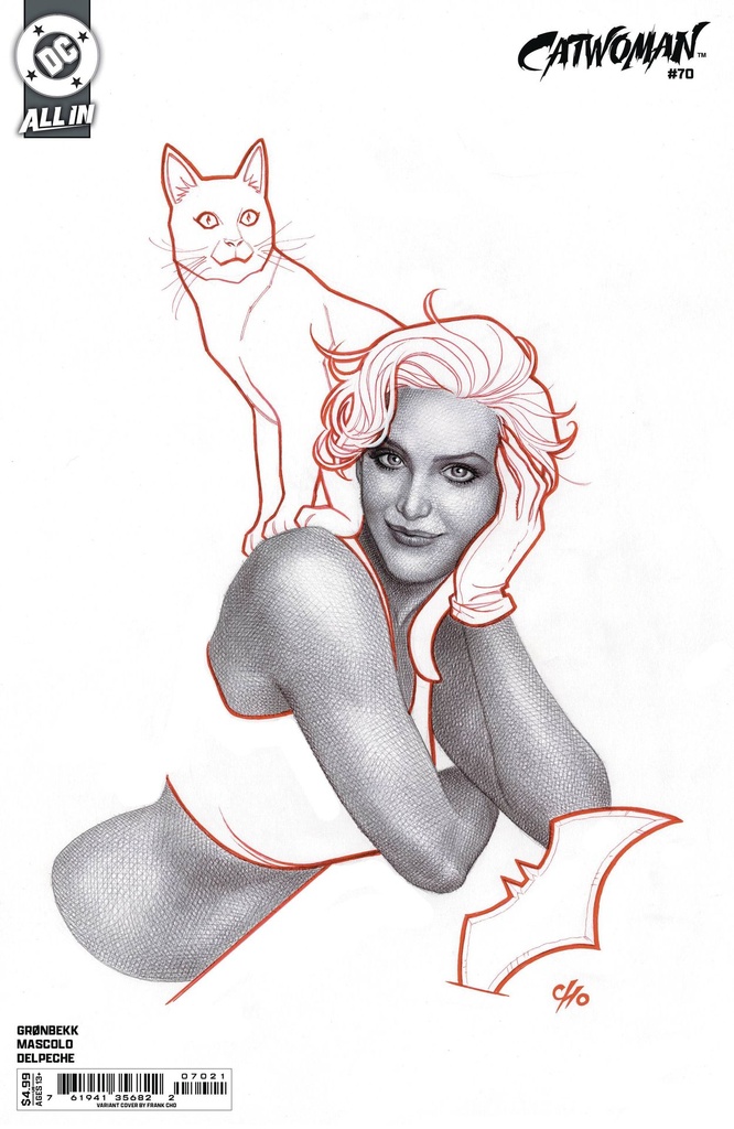 Catwoman #70 (Cover B Frank Cho Card Stock Variant)