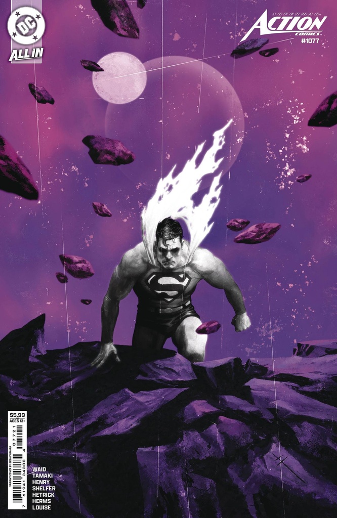 Action Comics #1077 (Cover B Sebastian Fiumara Card Stock Variant)