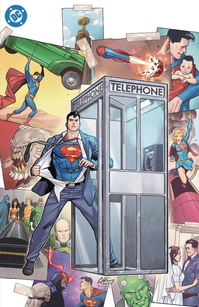 Action Comics #1075 (Cover F Clayton Henry Foil Variant)
