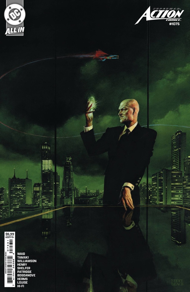 Action Comics #1075 (Cover C Steve Beach Card Stock Variant)