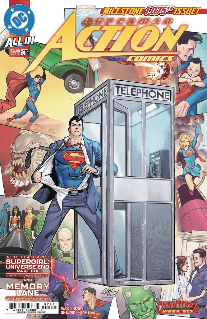 Action Comics #1075 (Cover A Clayton Henry)