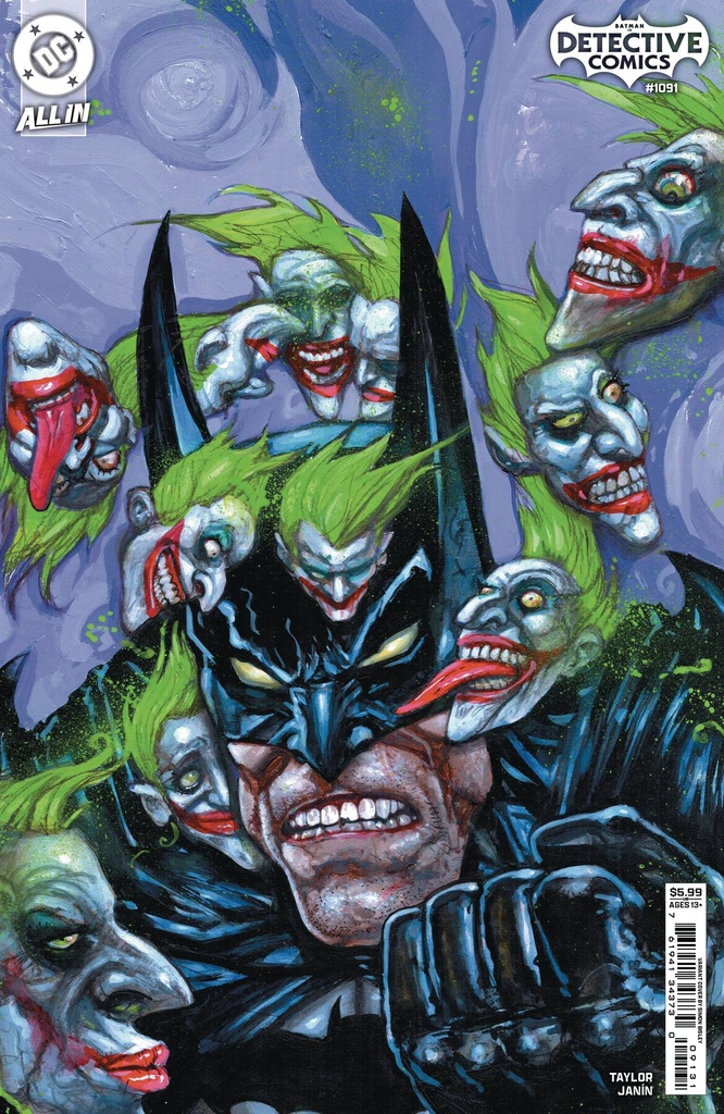 Detective Comics #1091 (Cover C Simon Bisley Card Stock Variant)