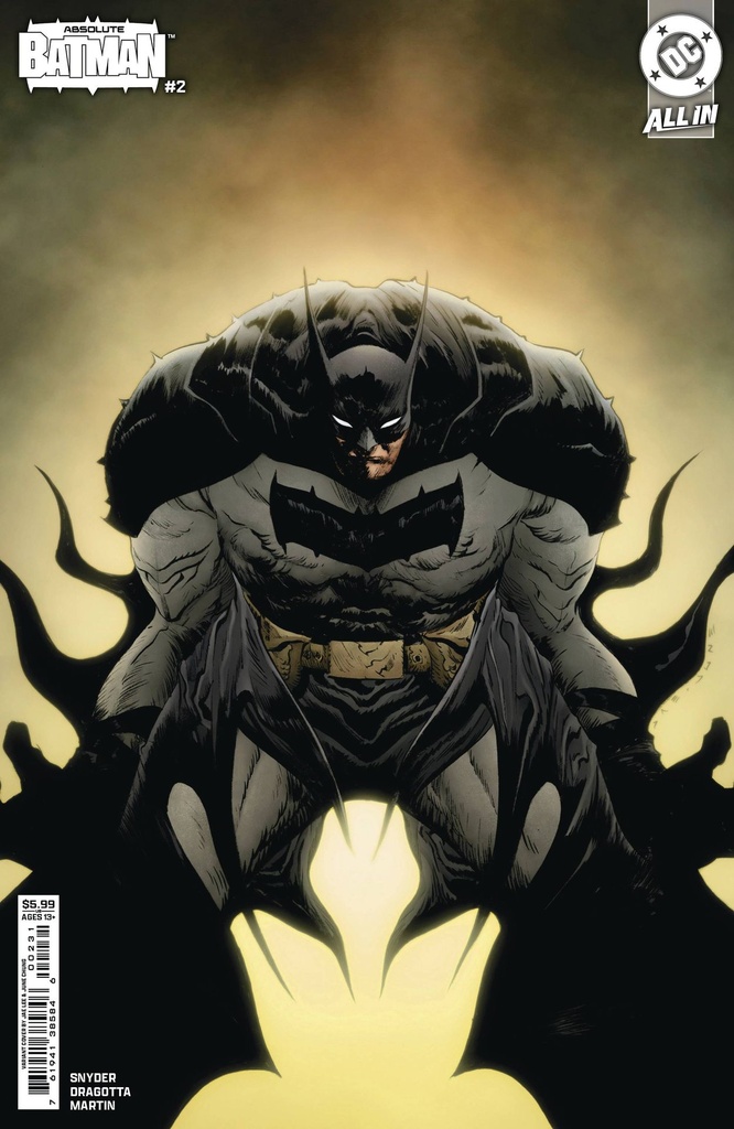 Absolute Batman #2 (Cover C Jae Lee Card Stock Variant)