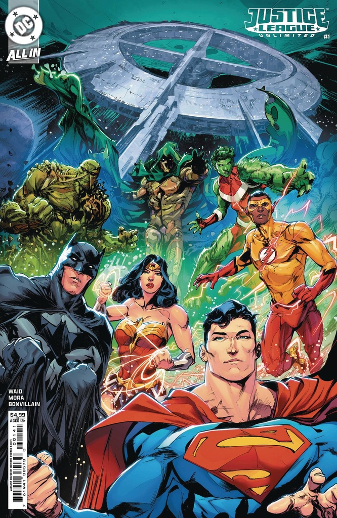 Justice League Unlimited #1 (Cover D Howard Porter Card Stock Variant)