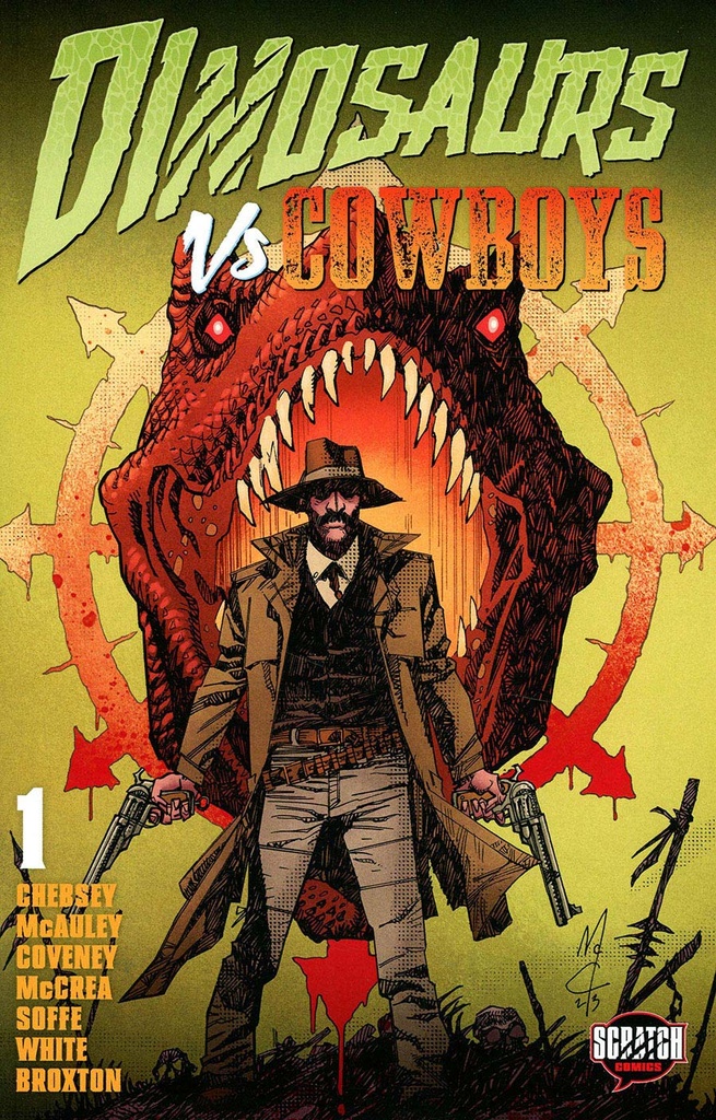 Dinosaurs vs. Cowboys #1