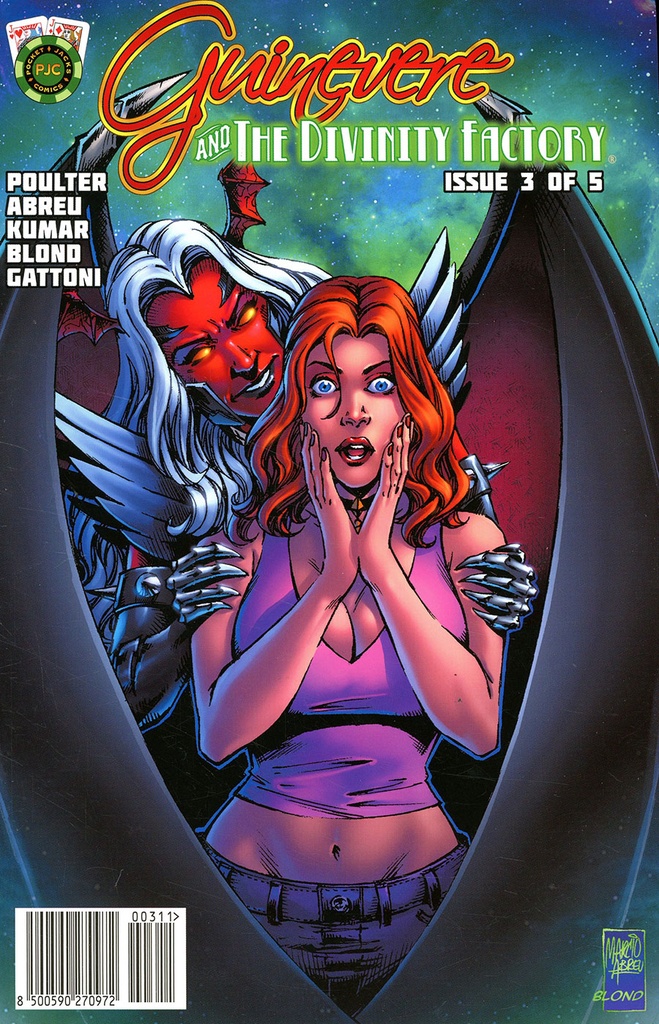 Guinevere and the Divinity Factory #3 (Cover A Marcio Abreu)