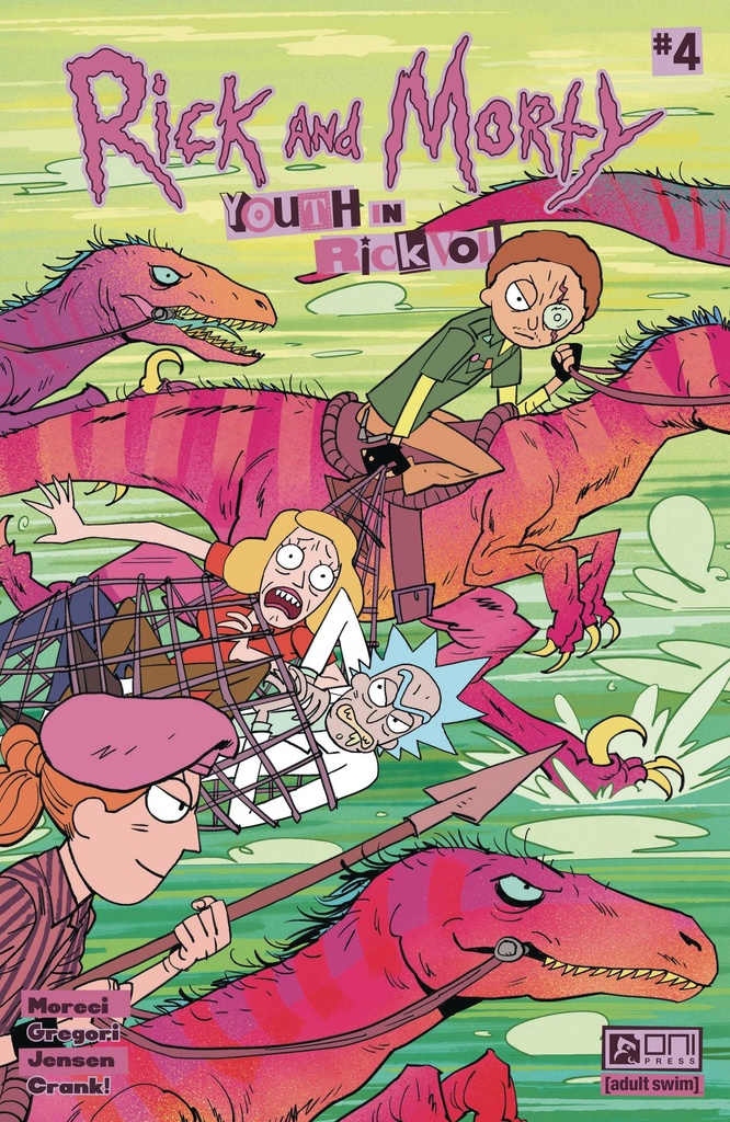 Rick and Morty: Youth in Rickvolt #4 (Cover B Brahm Revel)