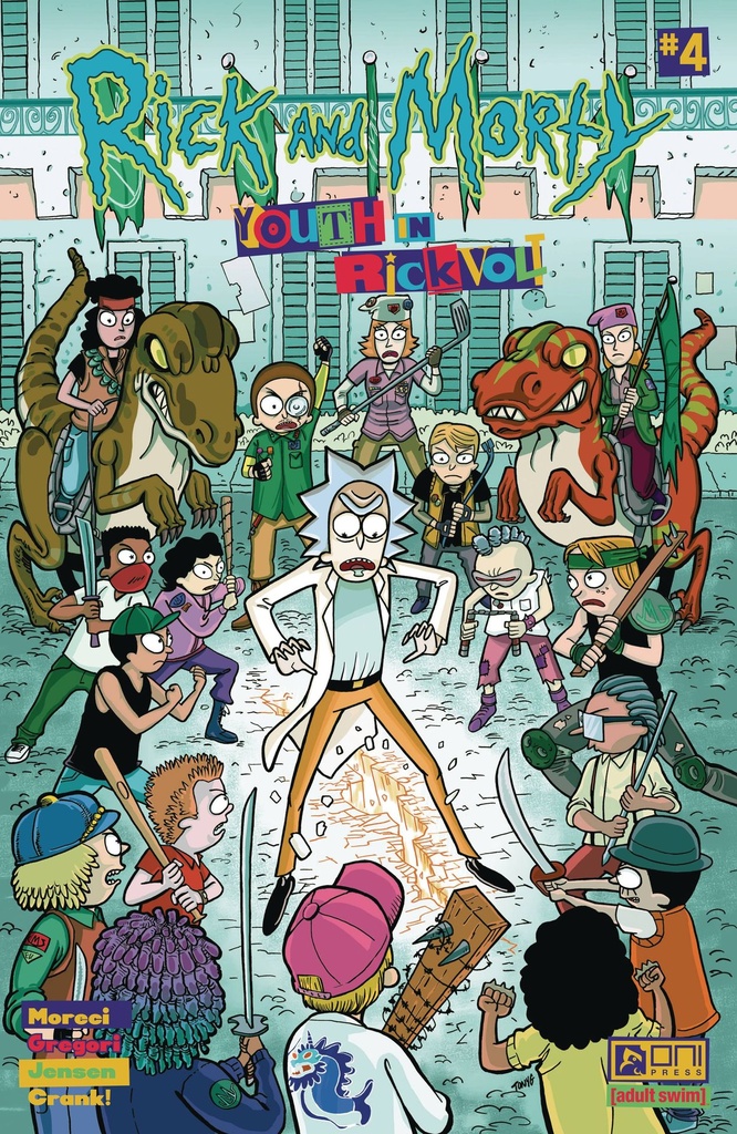 Rick and Morty: Youth in Rickvolt #4 (Cover A Tony Gregori)
