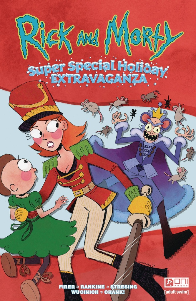 Rick and Morty: Super Special Holiday Extravaganza #1 (Cover B Emmett Hobbes)