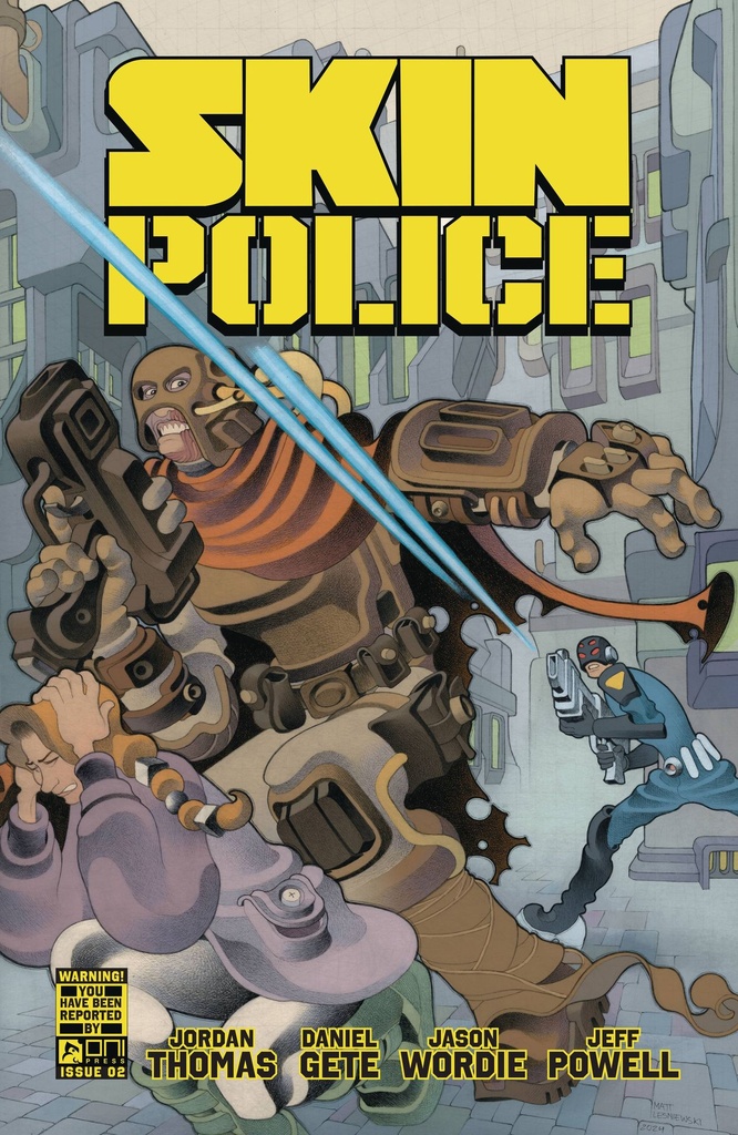 Skin Police #2 of 4 (Cover B Matt Lesniewski)